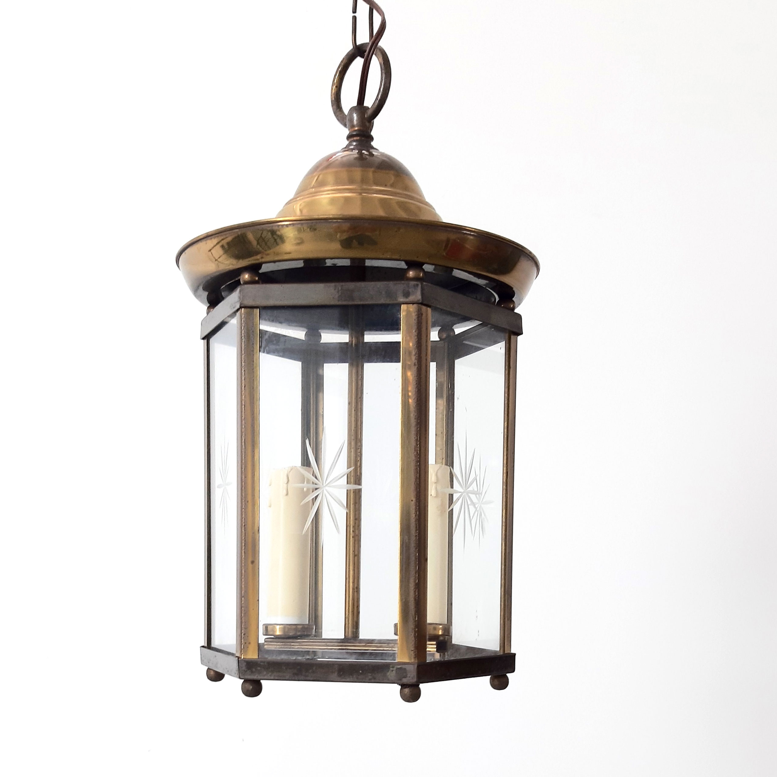 QF49 -Antiek Hal lampje - VERKOCHT