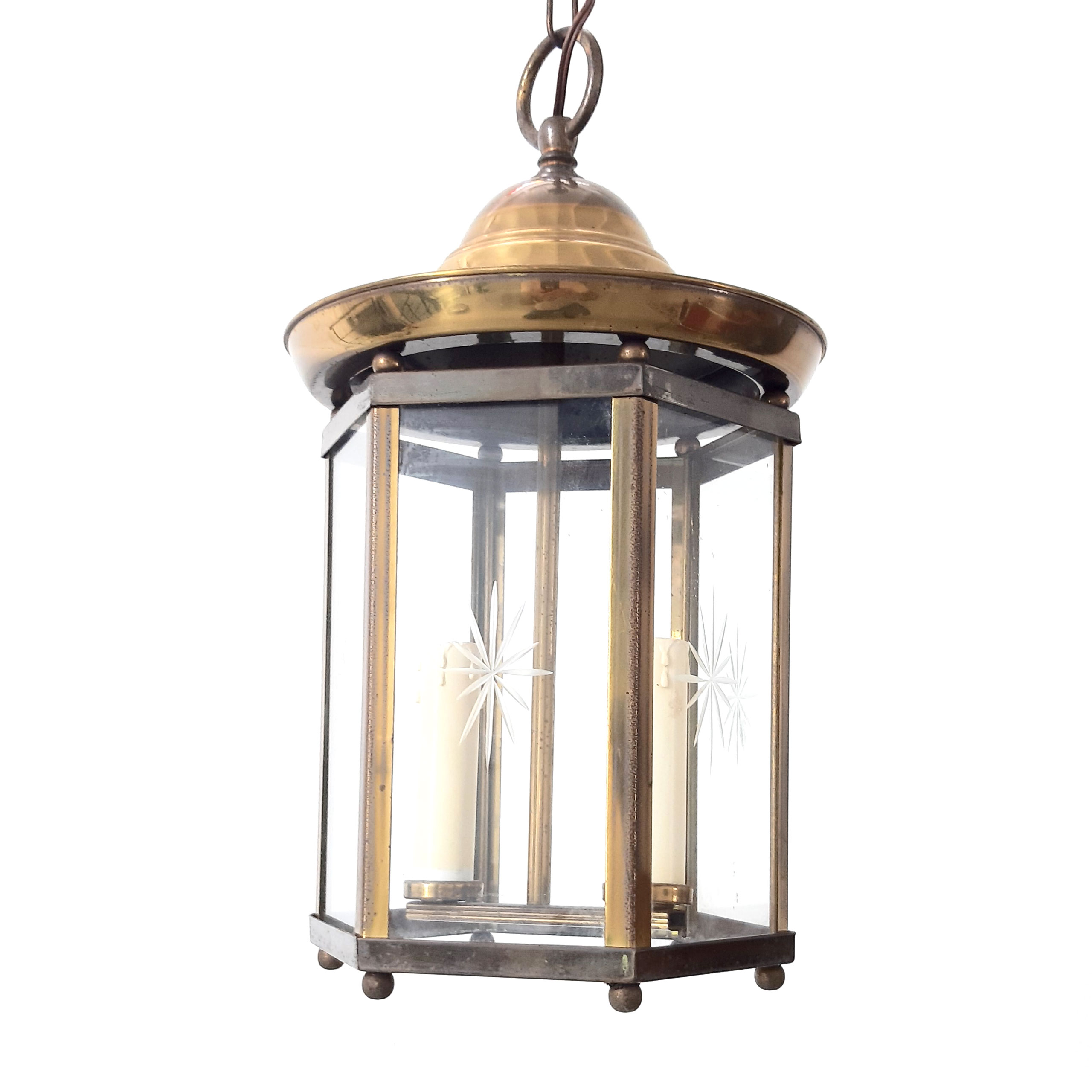 QF49 -Antiek Hal lampje - VERKOCHT