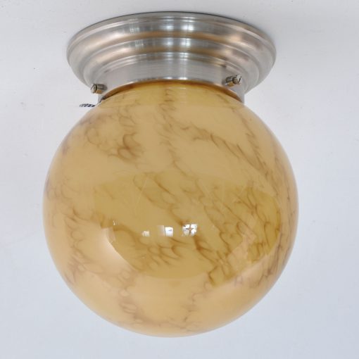 XA11- Marmer glas, jaren 30 VERKOCHT