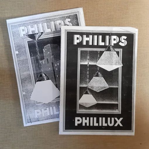 RL27- Philips lamp -Phililux - GAH 33- jaren 30