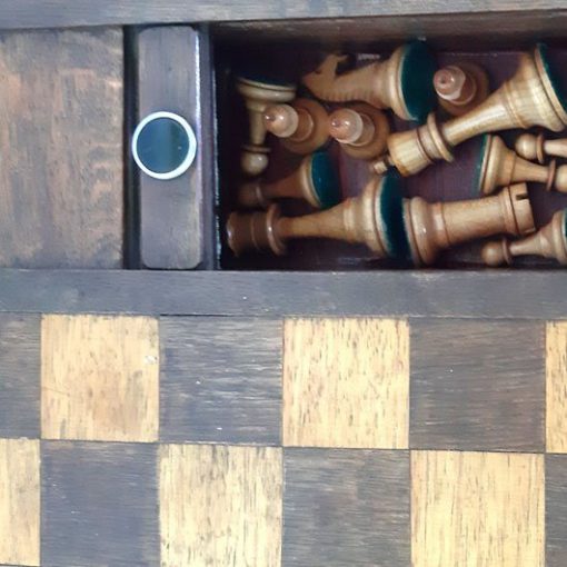 SK27 - Art deco - Chessboard - Schaaktafel jaren 30-40 - VERKOCHT