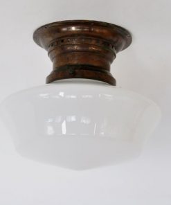 VA27- Art Deco- opaal glas VERKOCHT
