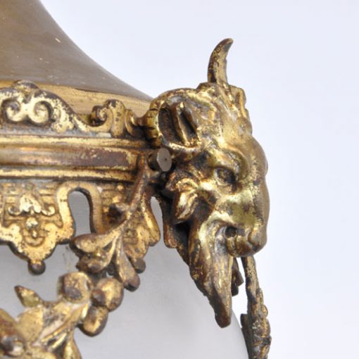 WL29- Antieke Franse Bronzen Lamp VERKOCHT
