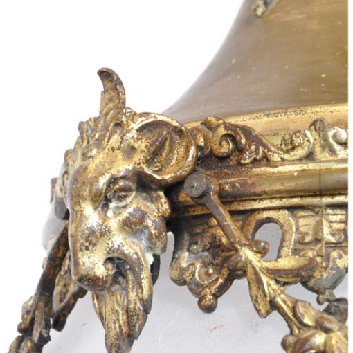 WL29- Antieke Franse Bronzen Lamp VERKOCHT