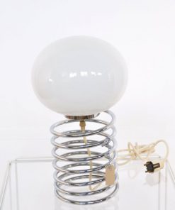 VL32- Spiraal tafellamp jaren 60- Spring Ingo Maurer VERKOCHT
