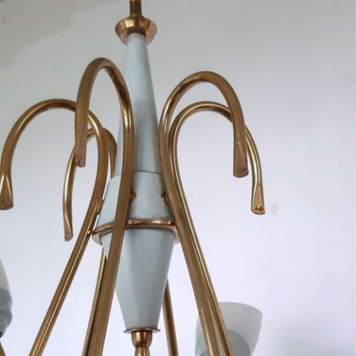 SH33 - Hanglamp jaren 50 - Spriet - Spiderlamp