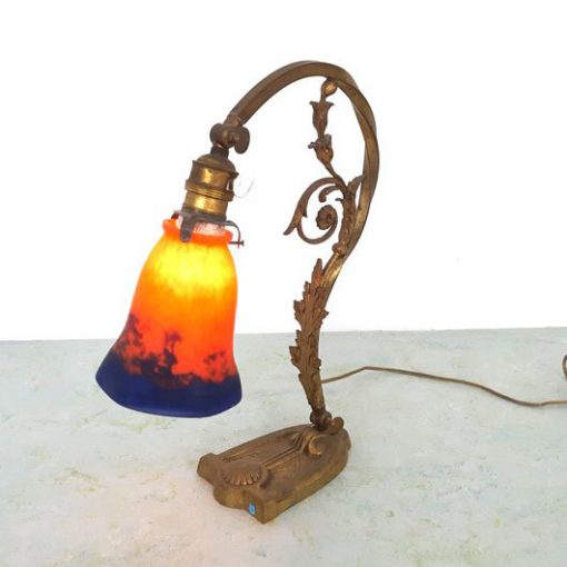 SE44 - Art Nouveau Tafellamp - Noveroy France - Jugendstil - VERKOCHT
