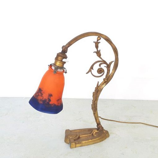 SE44 - Art Nouveau Tafellamp - Noveroy France - Jugendstil - VERKOCHT