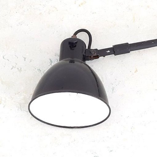 SH45-TB49 - Industriële wandlamp - jaren 50 -VERKOCHT