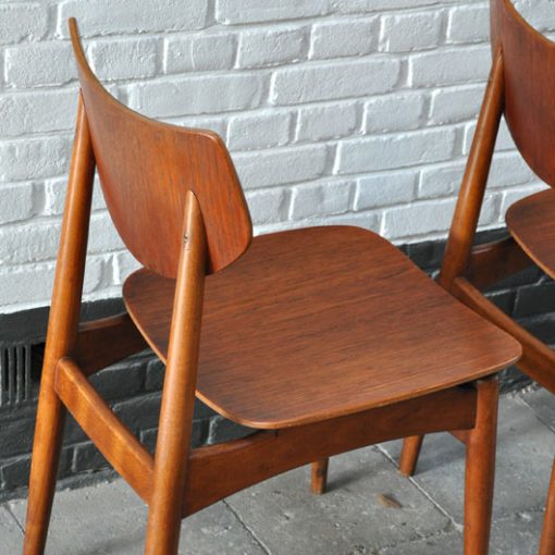 XA50. Plywood stoelen, 1950 - VERKOCHT