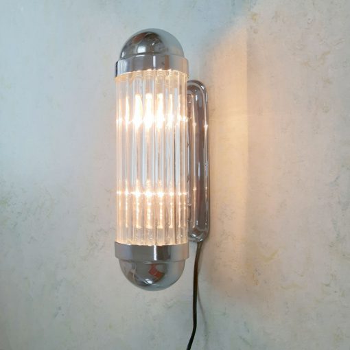 265. Astoria Kapperslamp glasstaven – Gratis verzending