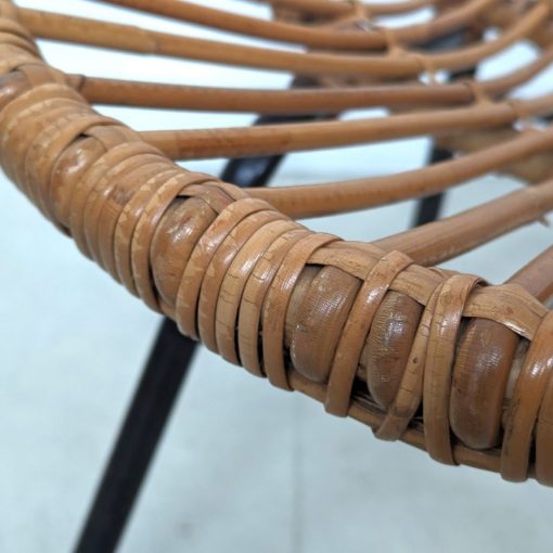 NC38 - Rohé Rotan fauteuil - Jaren 60 - Model 149