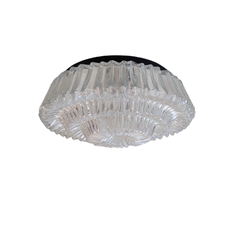 MF46 - Jaren 60 Plafondlamp - West Germany - Limburg Glashutte