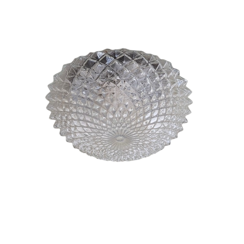 KH33 - Plafondlamp Jaren 60 - ruit/waaier - VERKOCHT