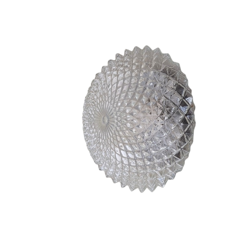 KH33 - Plafondlamp Jaren 60 - ruit/waaier - VERKOCHT