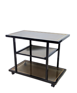 KE31 - Belgo Chrom - Roger Van Hevel Design - Bar Trolley - VERKOCHT