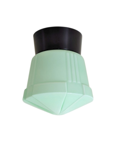 23. Bakelieten plafondlamp Deco Groen