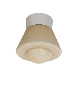 29. Bakelieten plafondlamp Komeet Oker