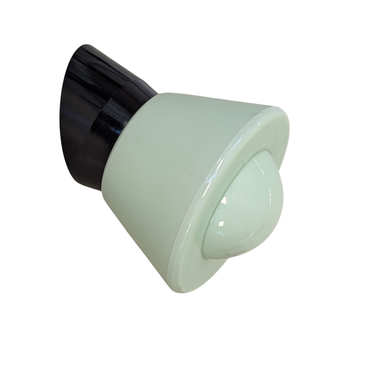 28. Bakelieten wandlamp Komeet Groen