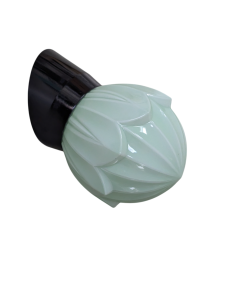 15. Bakelieten wandlamp Tulp Groen