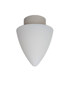 KA17 - Plafondlamp - Keramiek en gematteerd opaalglas