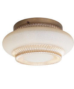 KA24 - Plafondlamp -70's - Lustre - Tynell voor Glashütte Limburg