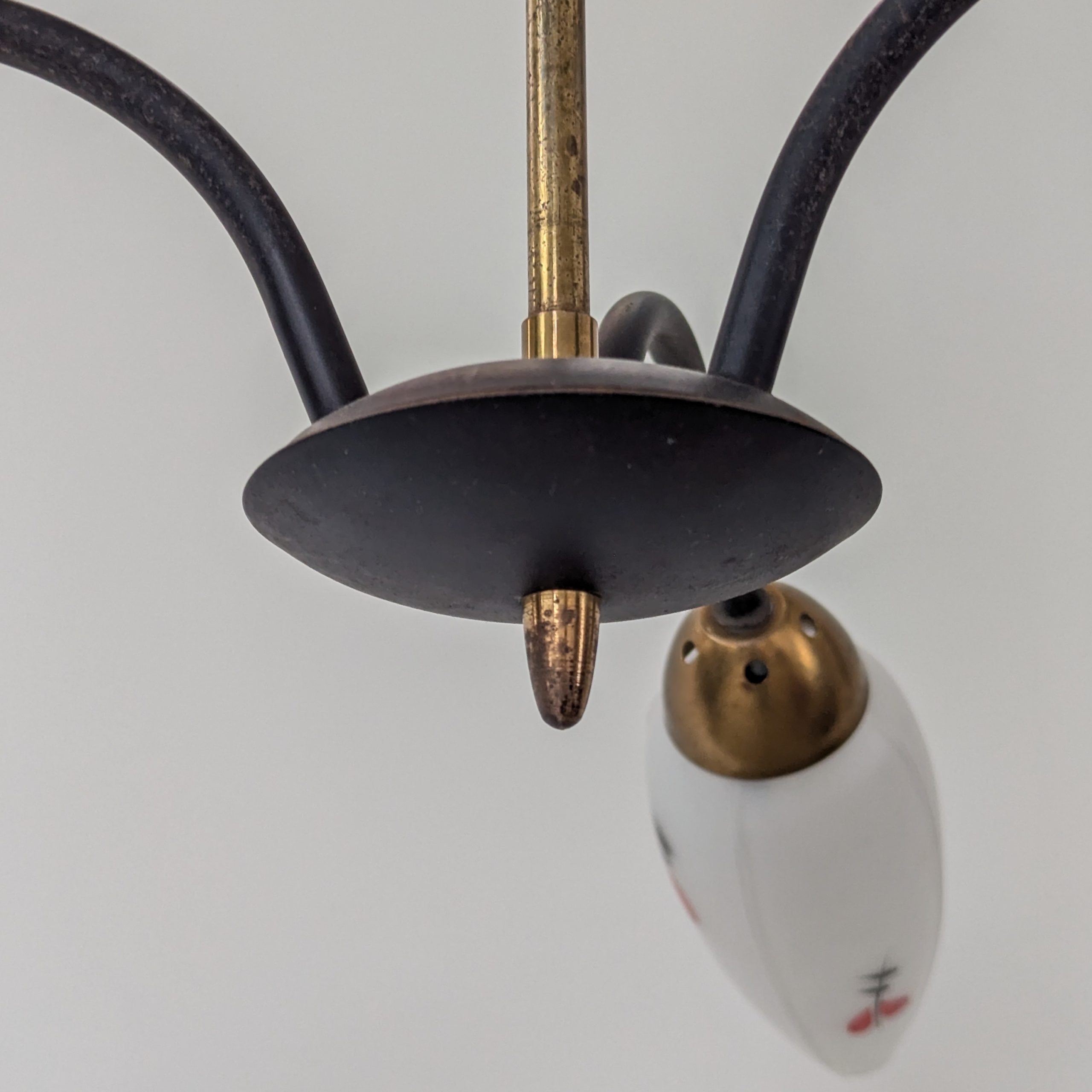KA43 - Hanglamp jaren 50 - Spider