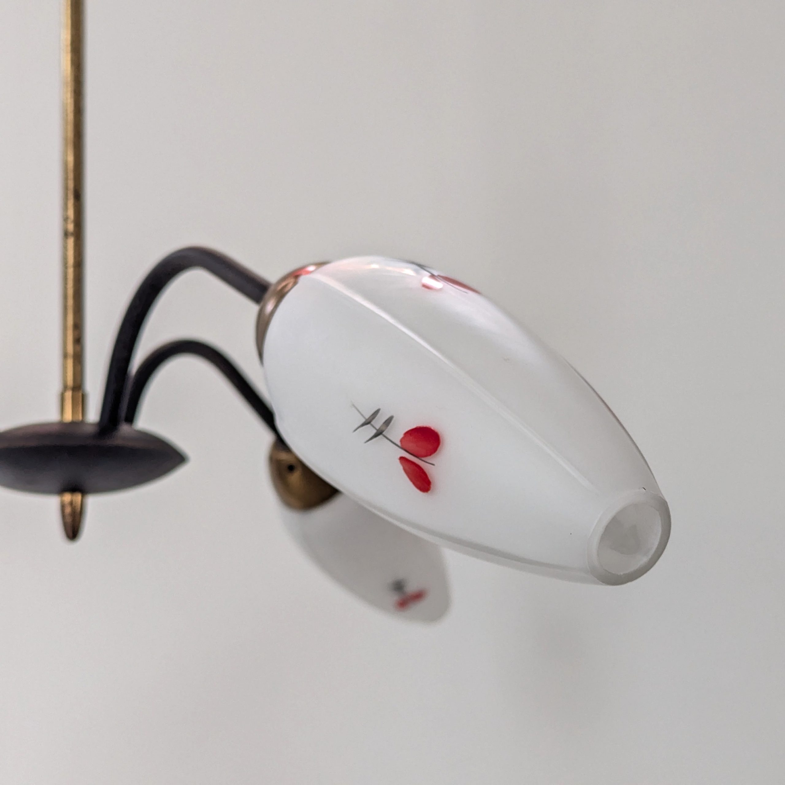 KA43 - Hanglamp jaren 50 - Spider