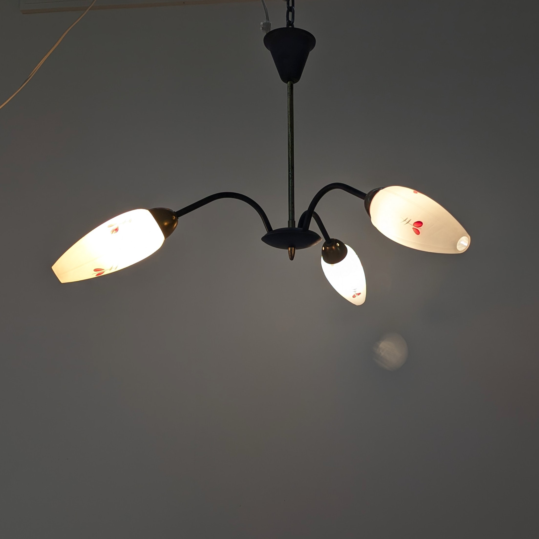 KA43 - Hanglamp jaren 50 - Spider
