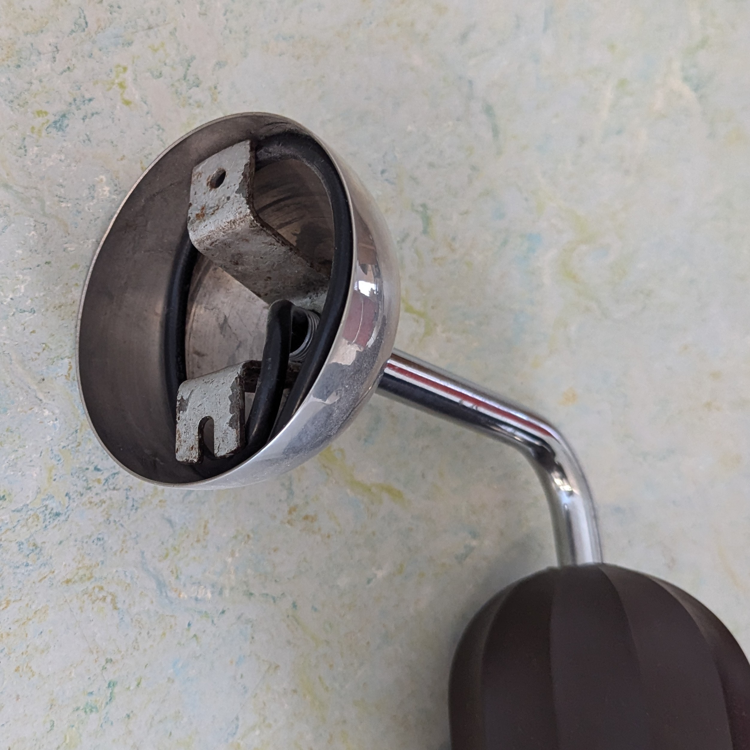 KA49 - Wandlampen - Bakeliet -glas - Art Deco