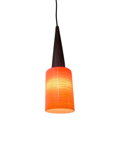 HN30 - Oranje Scandinavische hanglamp - Mid-Century Modern