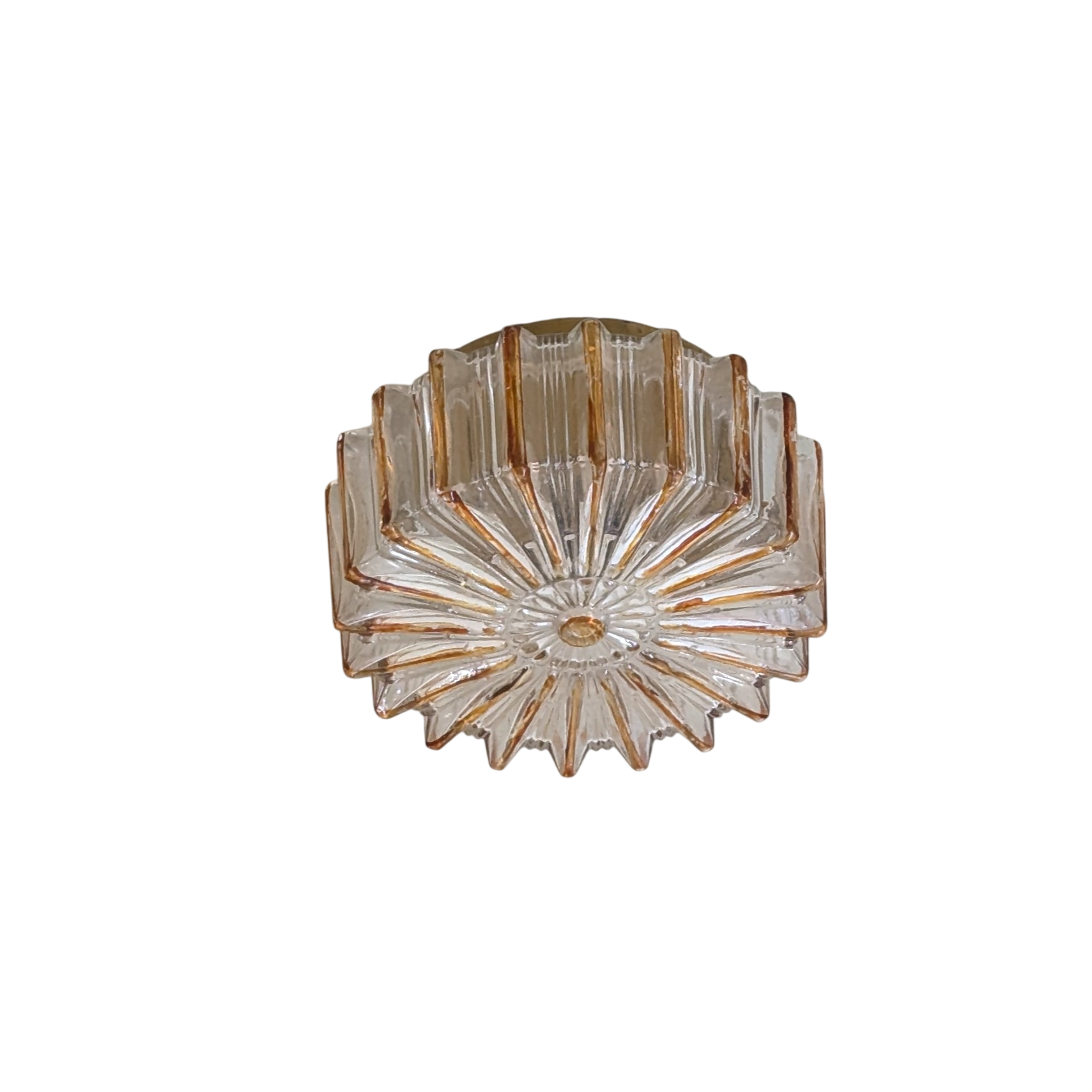 HG09 - Plafondlamp - Glazen plafondlamp 70's
