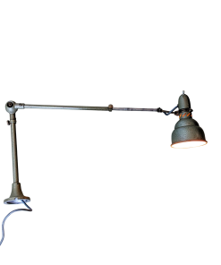 Alternative view of HF34 - Franse tafellamp - lumina industriële tafellamp