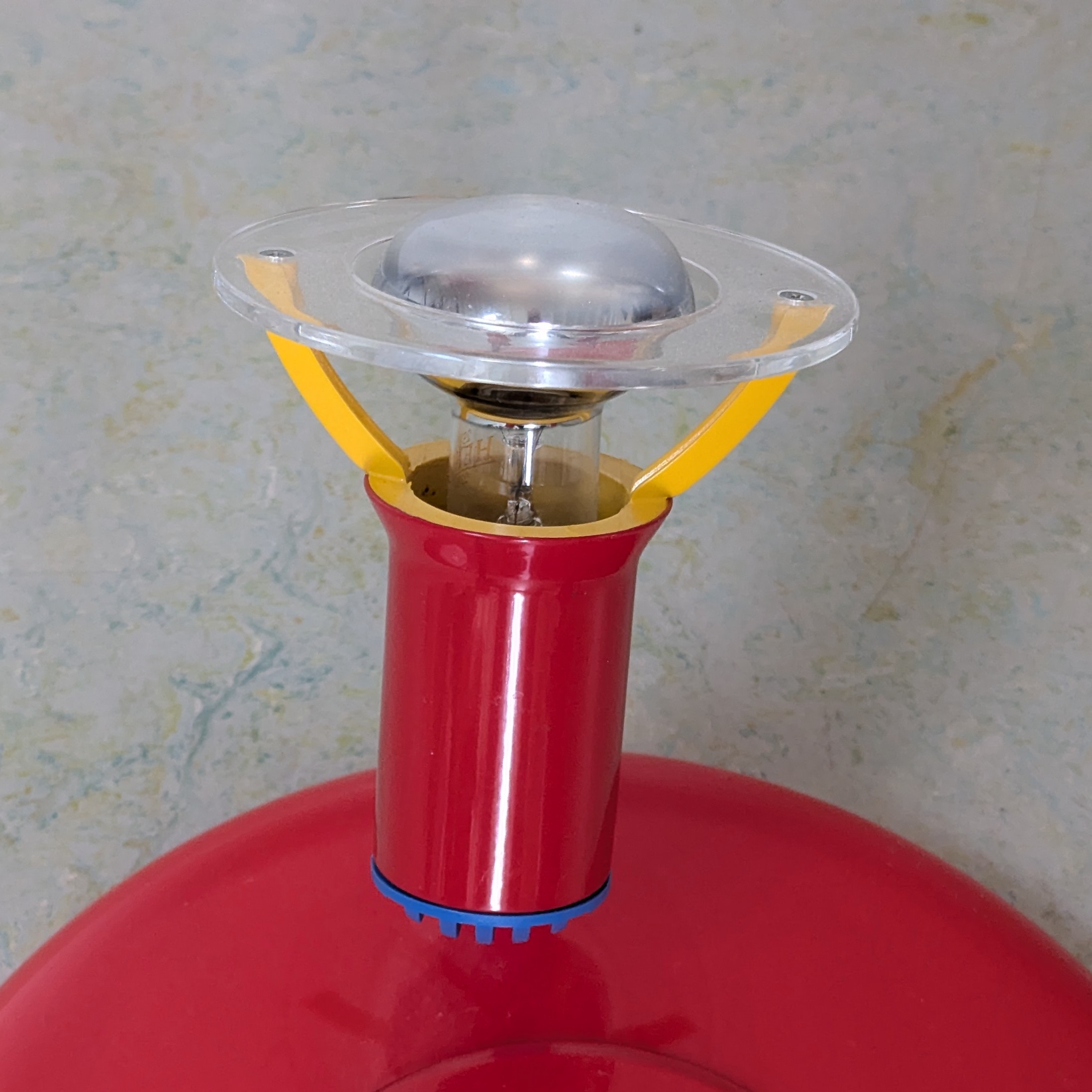 HF39 - Memphis Stijl - plafondlamp- Jaren 80