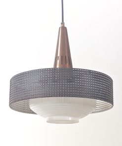 HF46 - Geperforeerde Hanglamp - Jaren 60 Deens Design