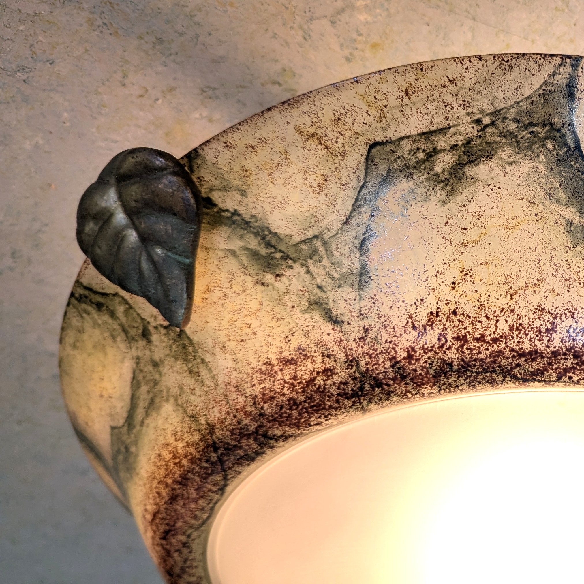 HF30 - Murano plafondlamp Jaren 50