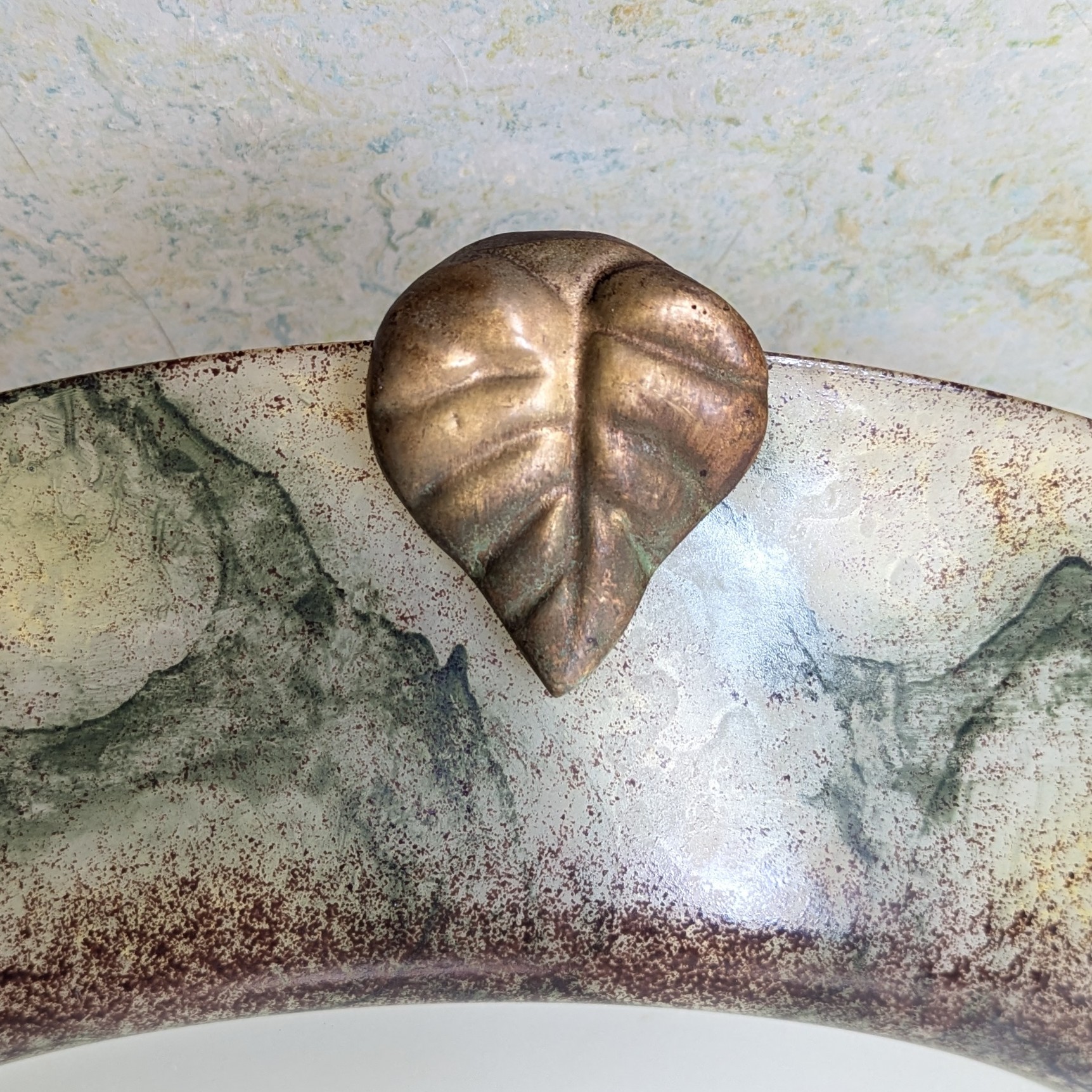 HF30 - Murano plafondlamp Jaren 50
