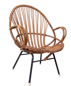 HF10 - Rotan fauteuil - Sliedrecht