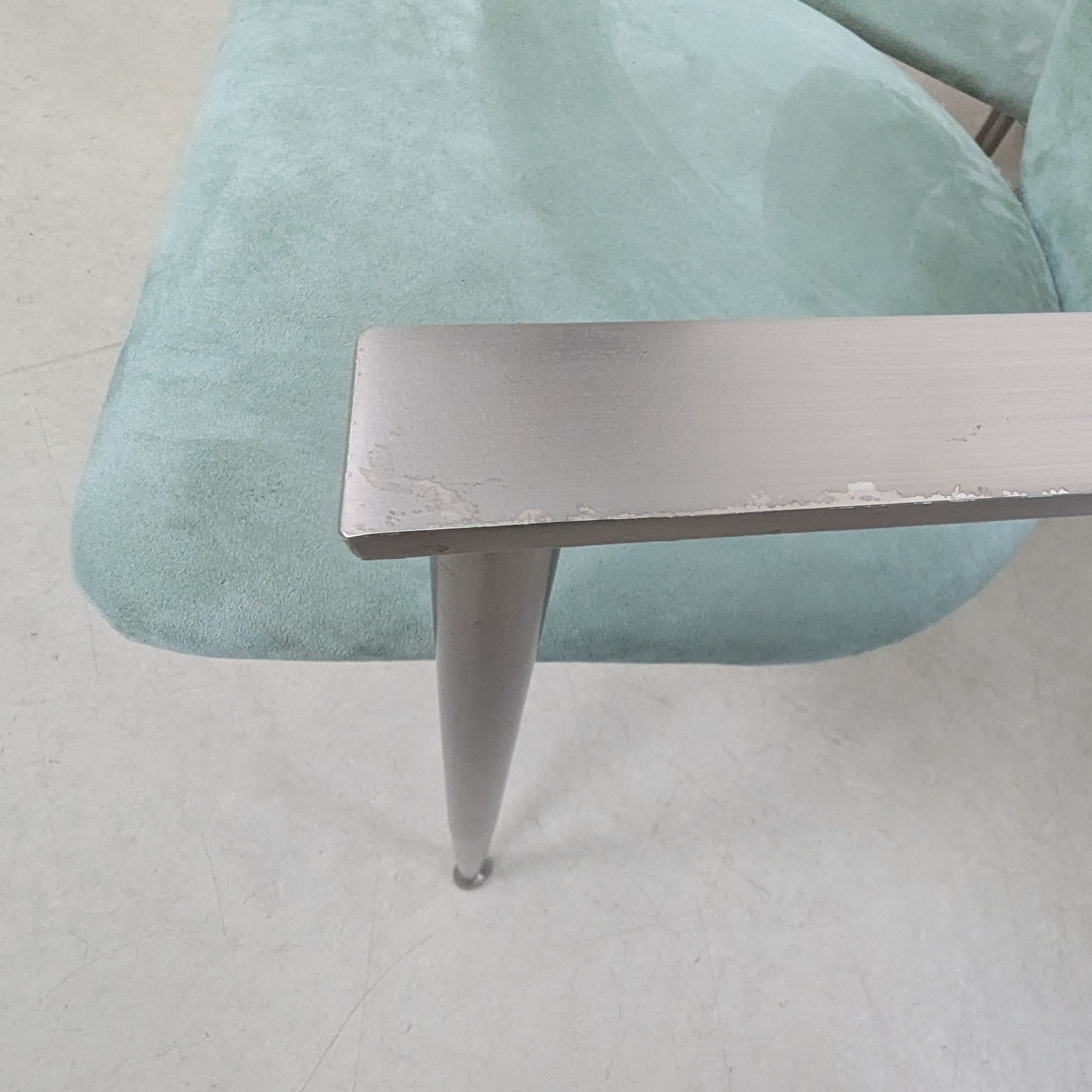 HE50 - Belgo Chrom Memhis stijl Eetkamerstoelen - 4 stuks